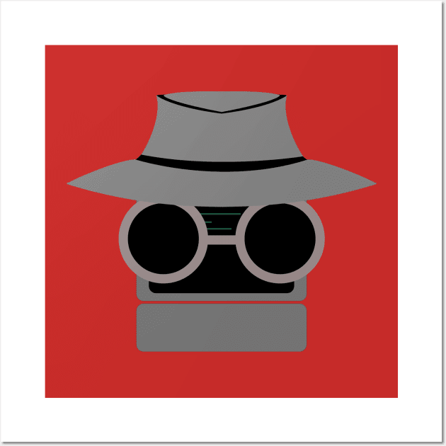 Greyhat PC: A Cybersecurity Design Wall Art by McNerdic